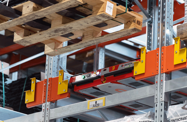 Pallet Shuttle rendszer a Dexiontól